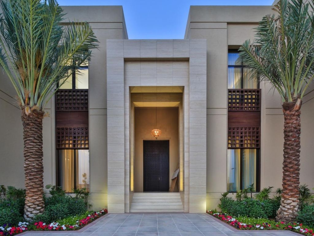 Entrance Modern Arabic Mansion District One