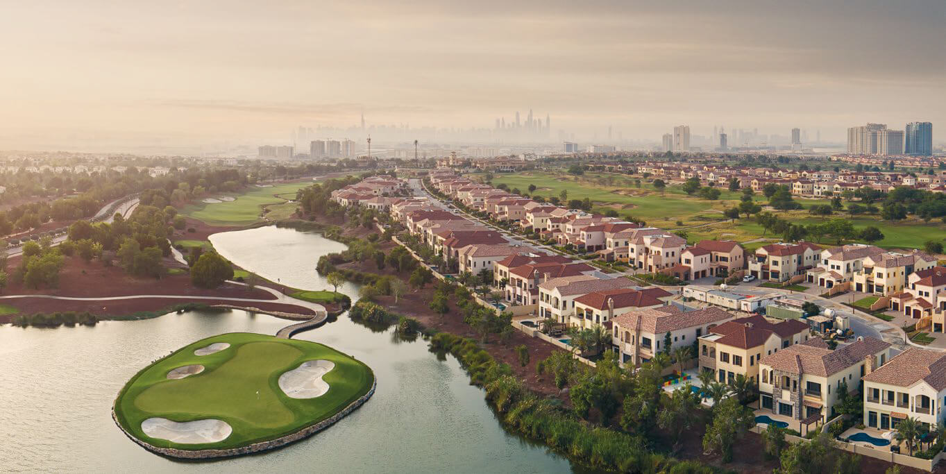 jumeirah golf estates villas
